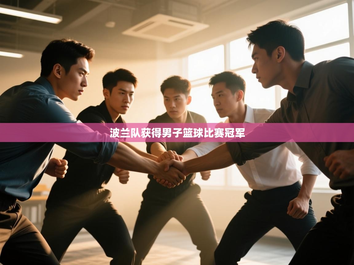 波兰队获得男子篮球比赛冠军