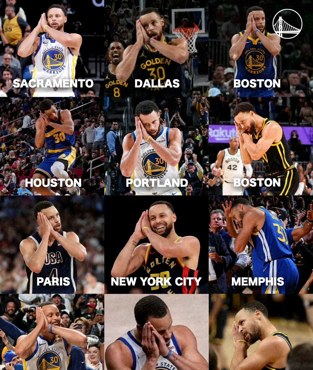 勇士逆转马刺，库里三分狂飙再现神迹